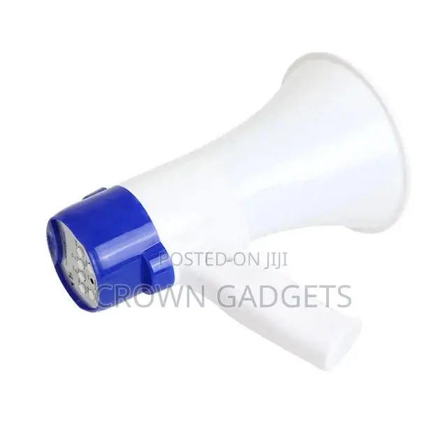 Handheld Megaphone Loudspeaker With Mic Siren Function