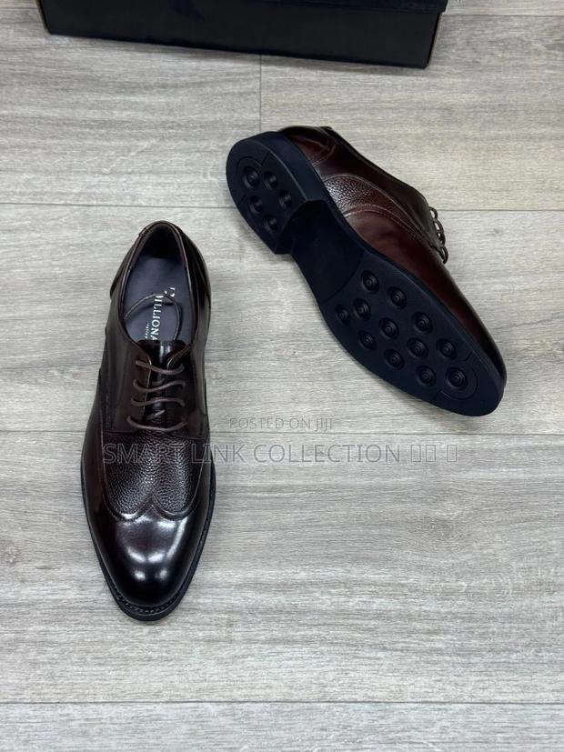 Black/Brown Billionaire Official Shoes
