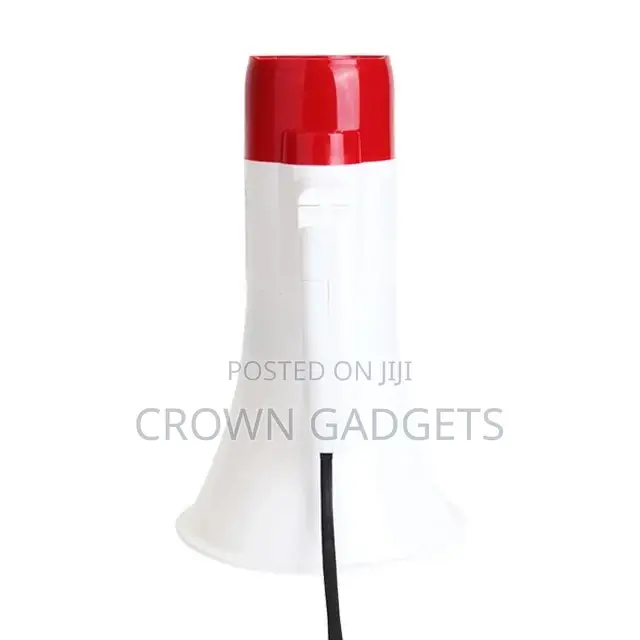 Rechargeable Loudspeaker Megaphone With Wireless Music Play