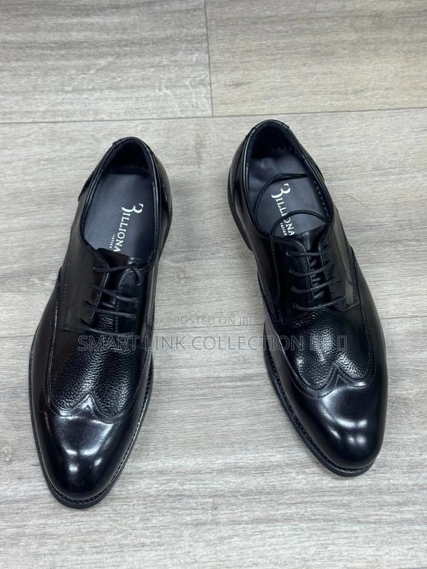 Black/Brown Billionaire Official Shoes - thumbnail 2