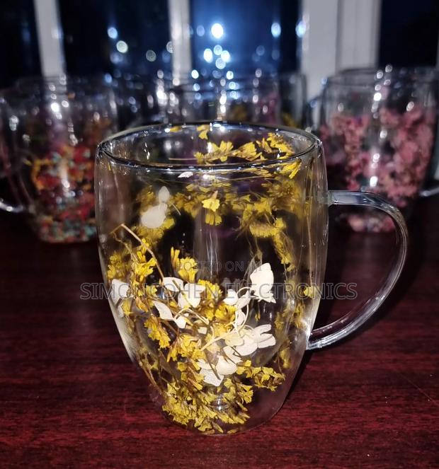 350ml Real Flowers Unbreakable Double Wall Acrylic Cup/Mug - thumbnail 3