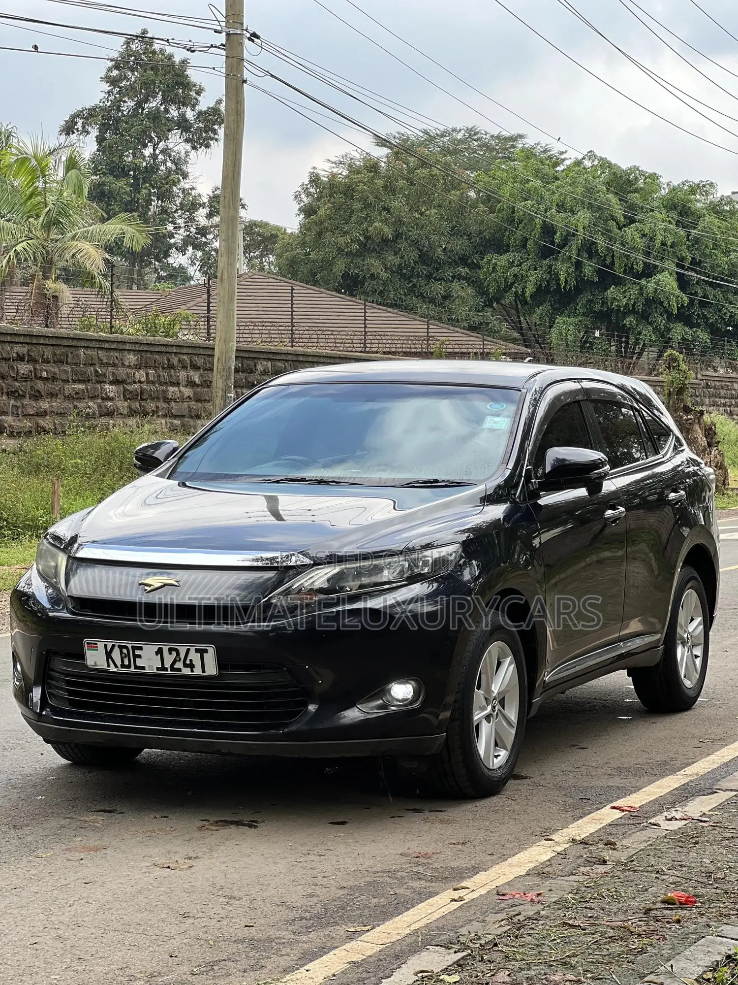 Toyota Harrier SV Premium 2014 Blue