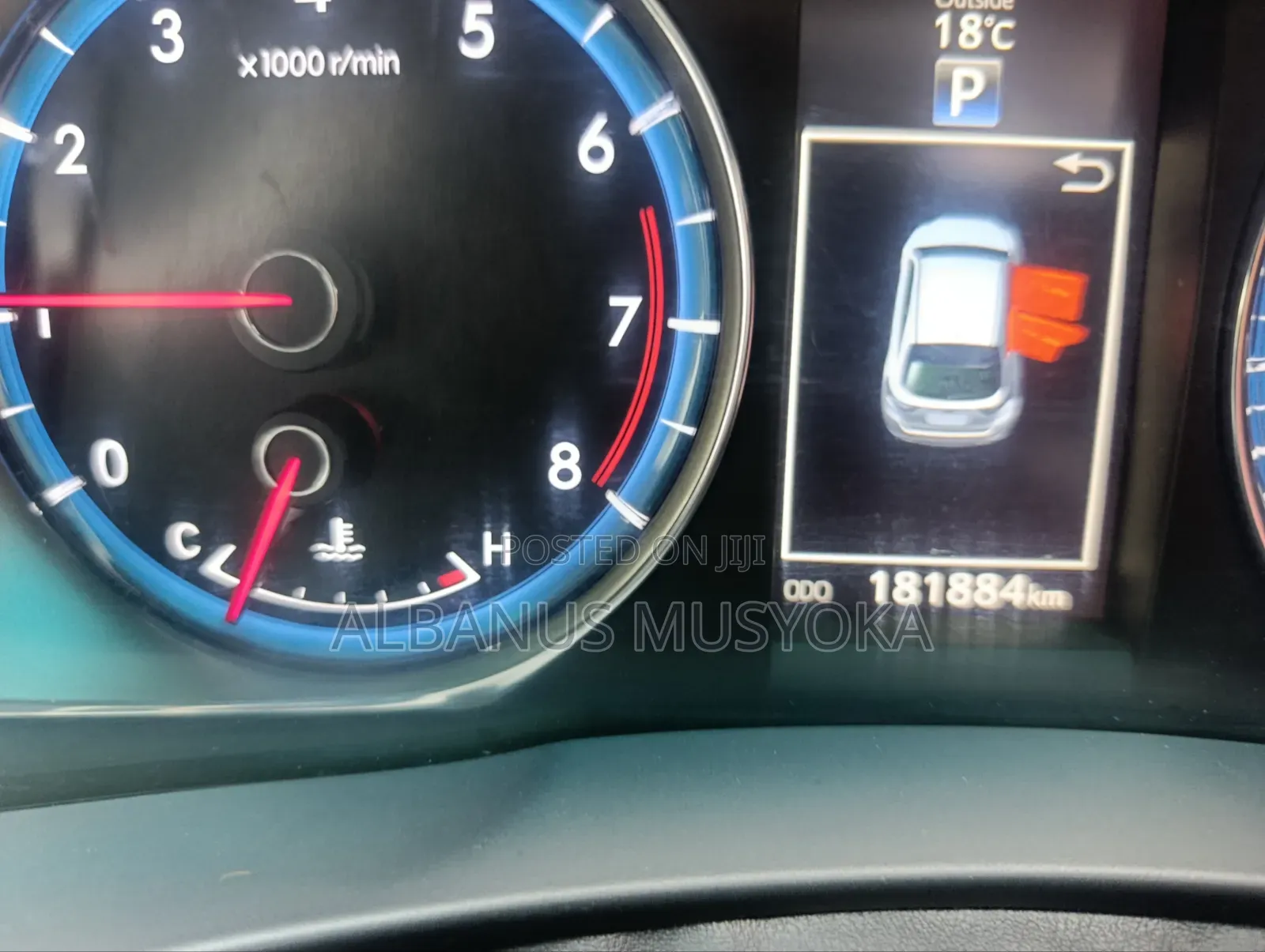 Toyota Harrier 2015 Red