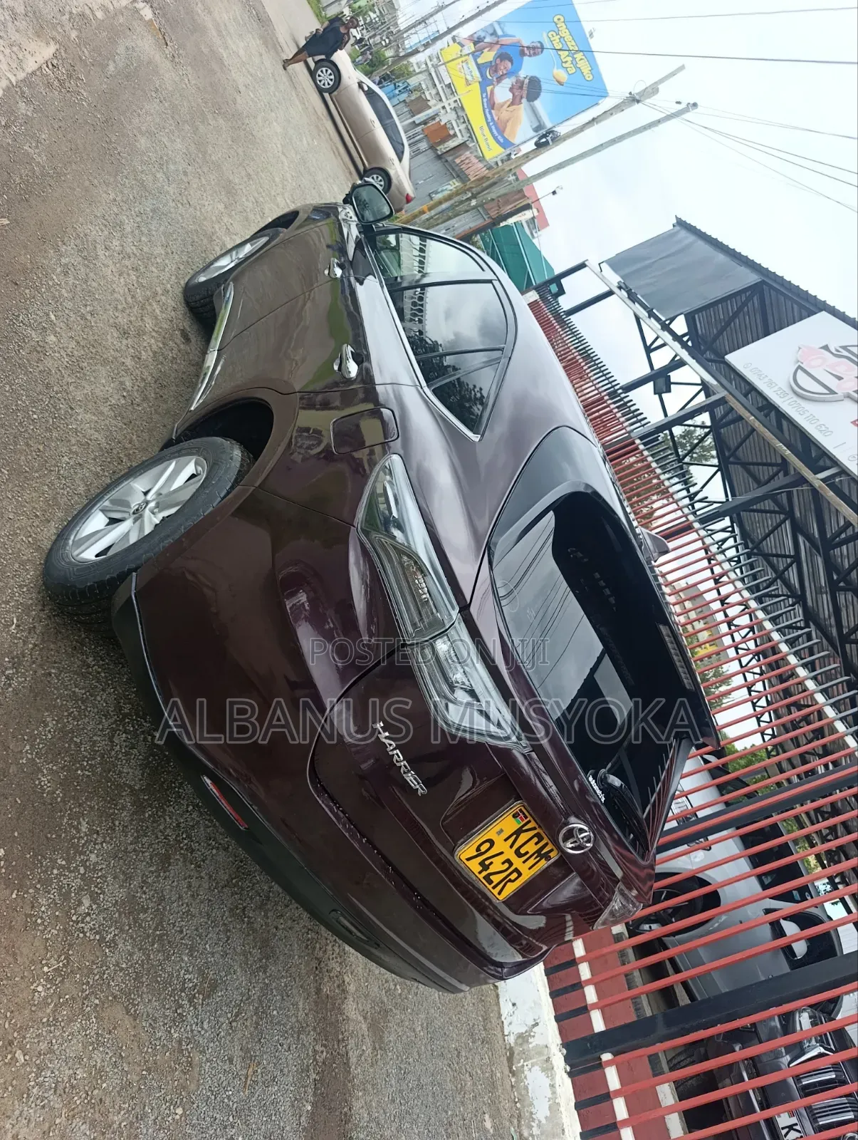 Toyota Harrier 2015 Red