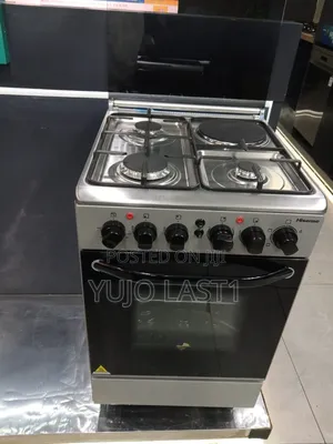 Hisense 50 by 55(Cm) 3+1 – Electric Oven Gas Cooker (Hf531 Gees)