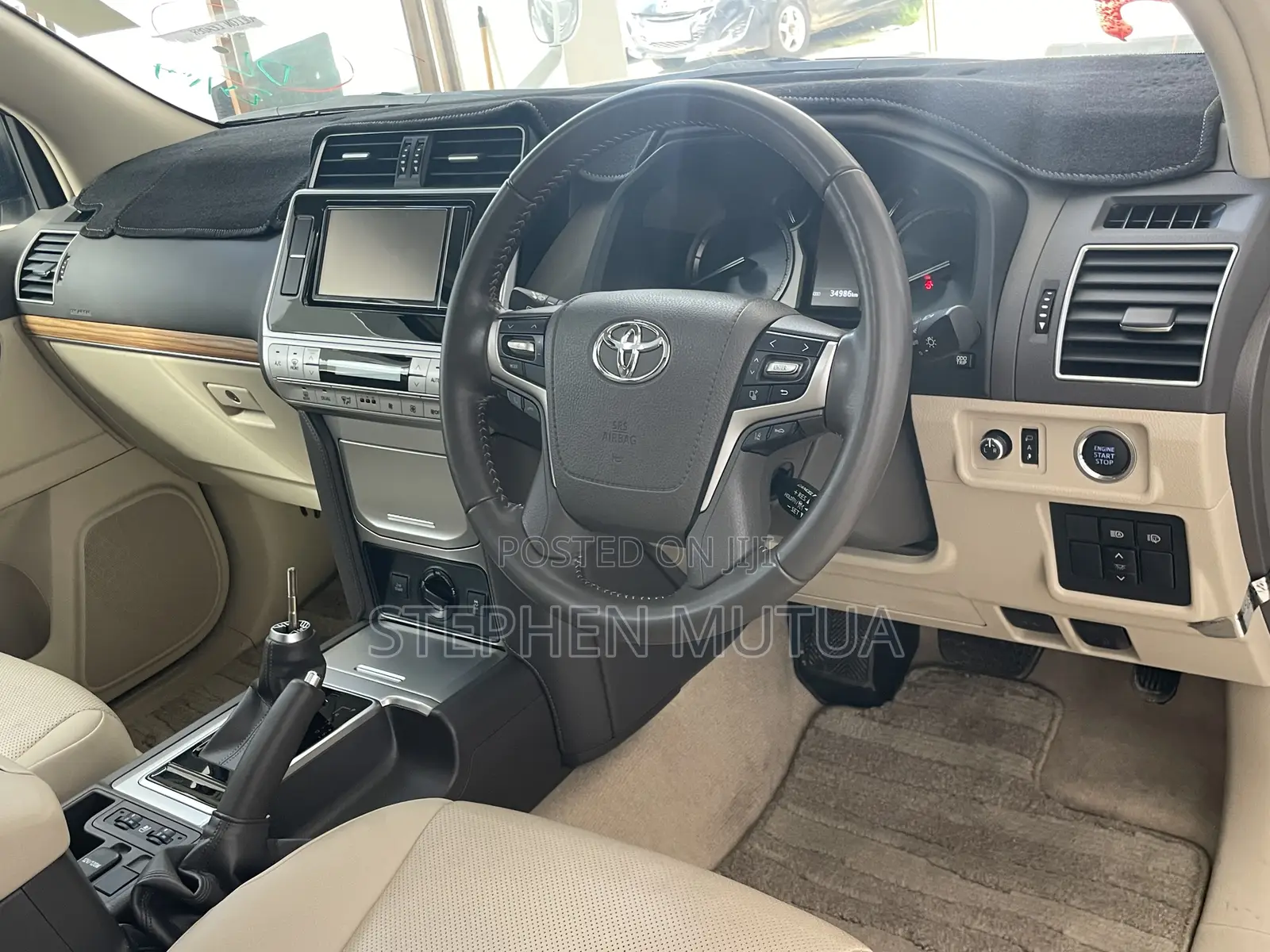 Toyota Land Cruiser Prado 2.7 2019 White