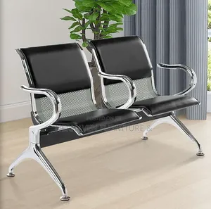 Office Waiting Bench 2 Seater - Comfortable Visitor Chair