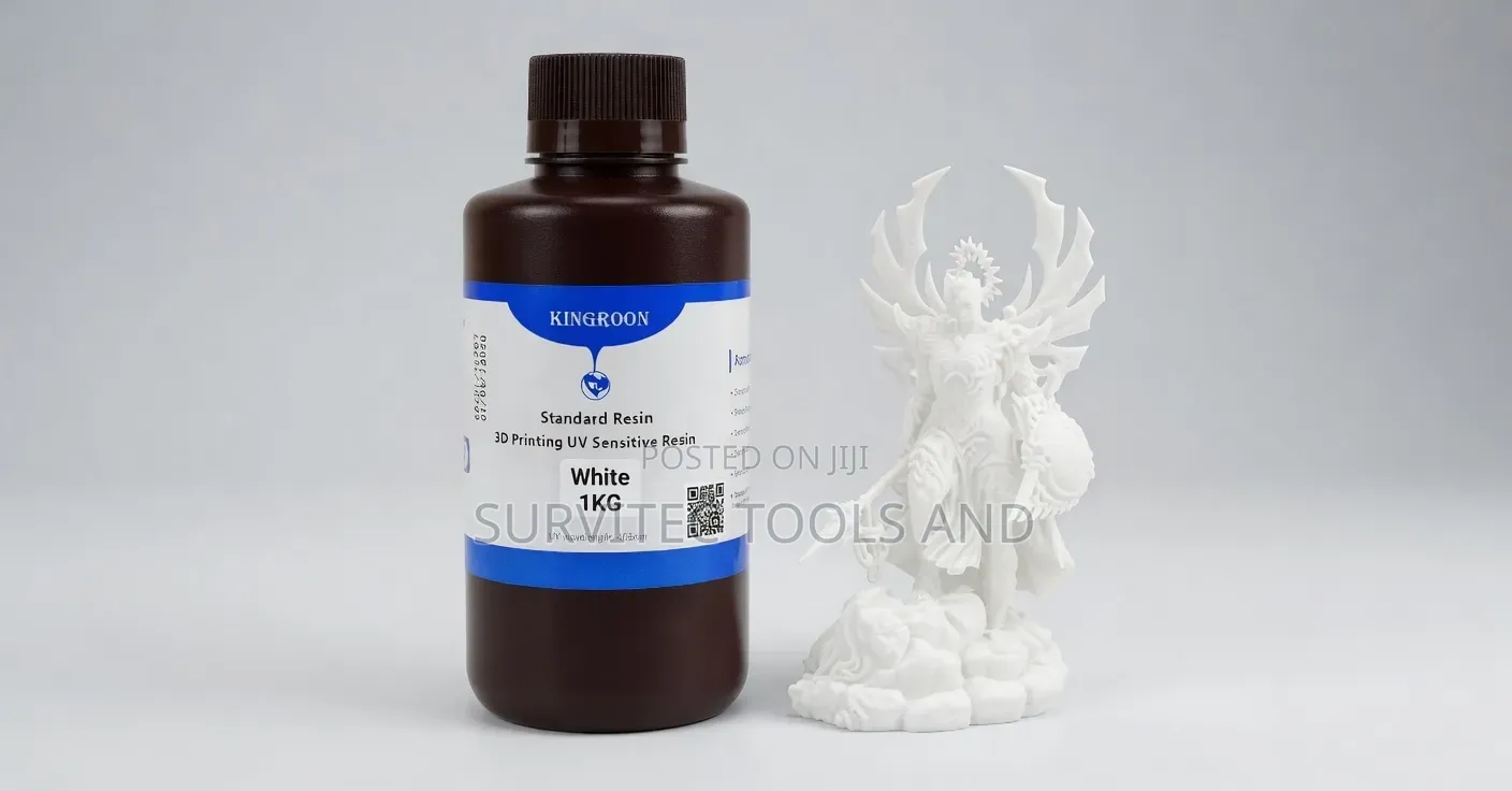 Kingroon Standard Resin White 1kg - 3d Printing Uv Resin