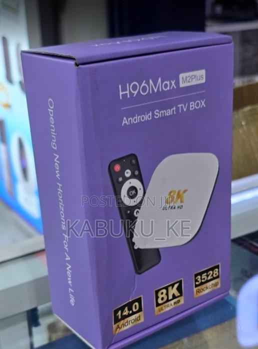 Smart Tv Box 14 H96max M2 Android Box 4gb Ram 128gb Rom - thumbnail 2