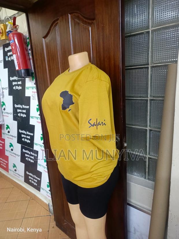 Mustard Tshirts With Branding - thumbnail 4