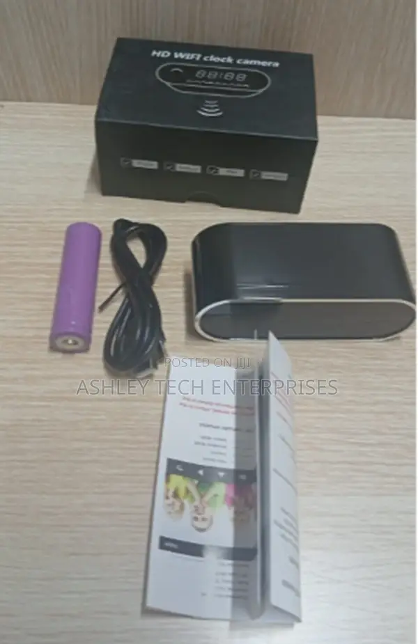 Wireless Hidden Camera Alarm Clock