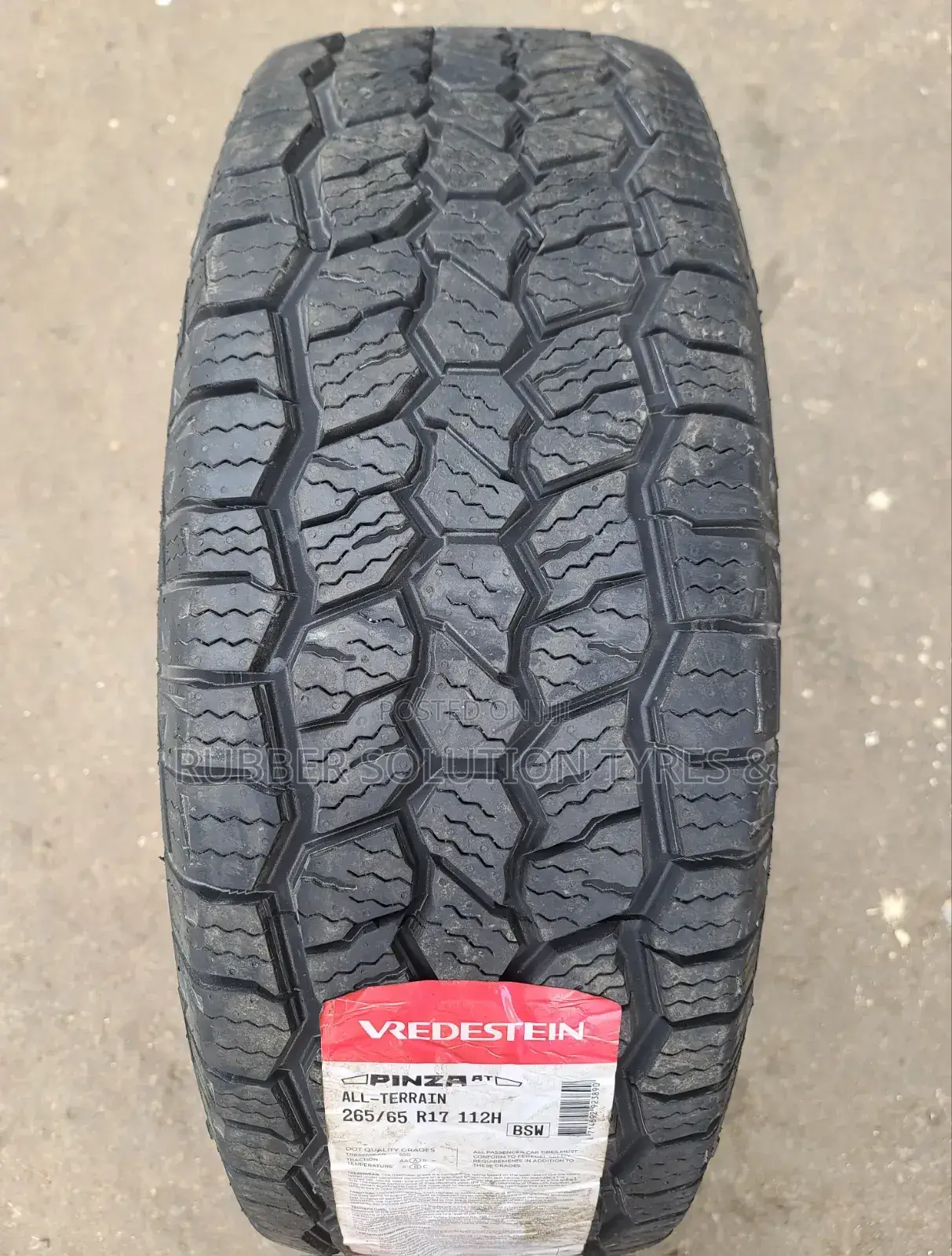 265/65r17 Vredestein Tyres 112h Pinza a/T All-Terrain