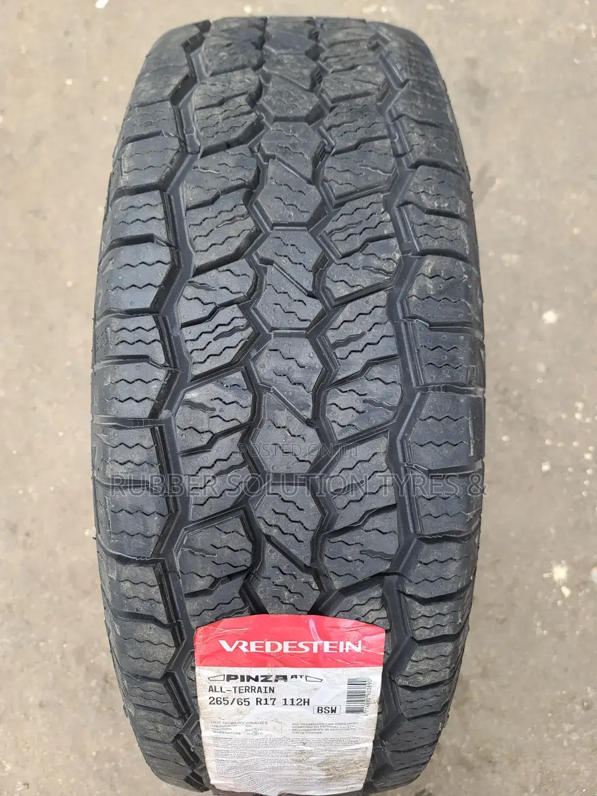 265/65r17 Vredestein Tyres 112h Pinza a/T All-Terrain