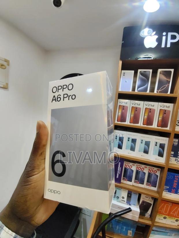 New Oppo A6 Pro 256 GB Silver