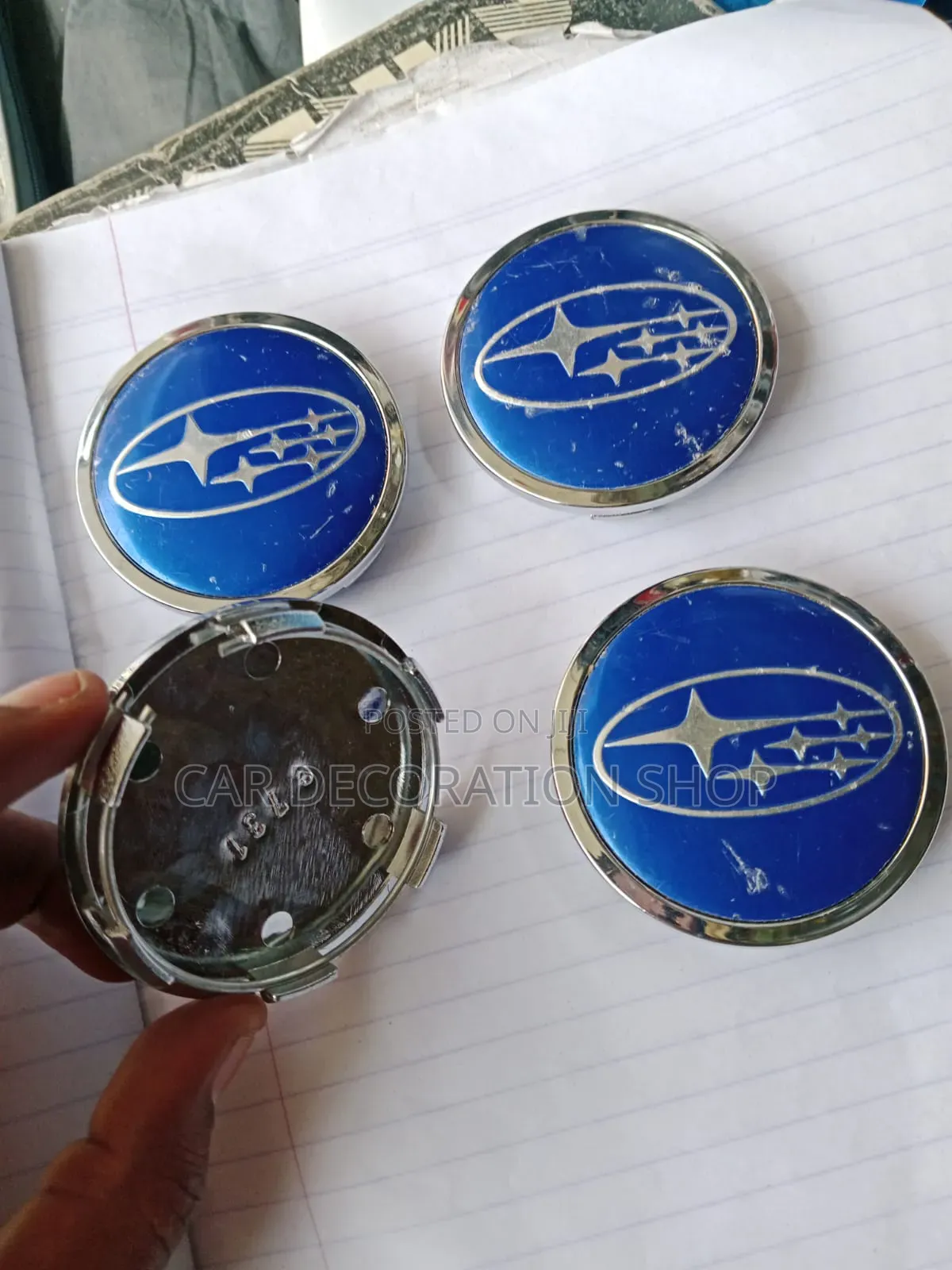1pc Subaru Rim Centre Pop in Centre Caps