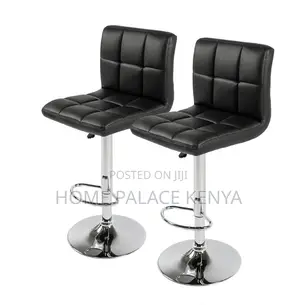 Bar Stool: Adjustable Height Bar Stool With Footrest