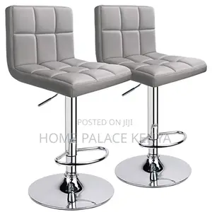 Bar Stool: Adjustable Height Bar Stool With Footrest
