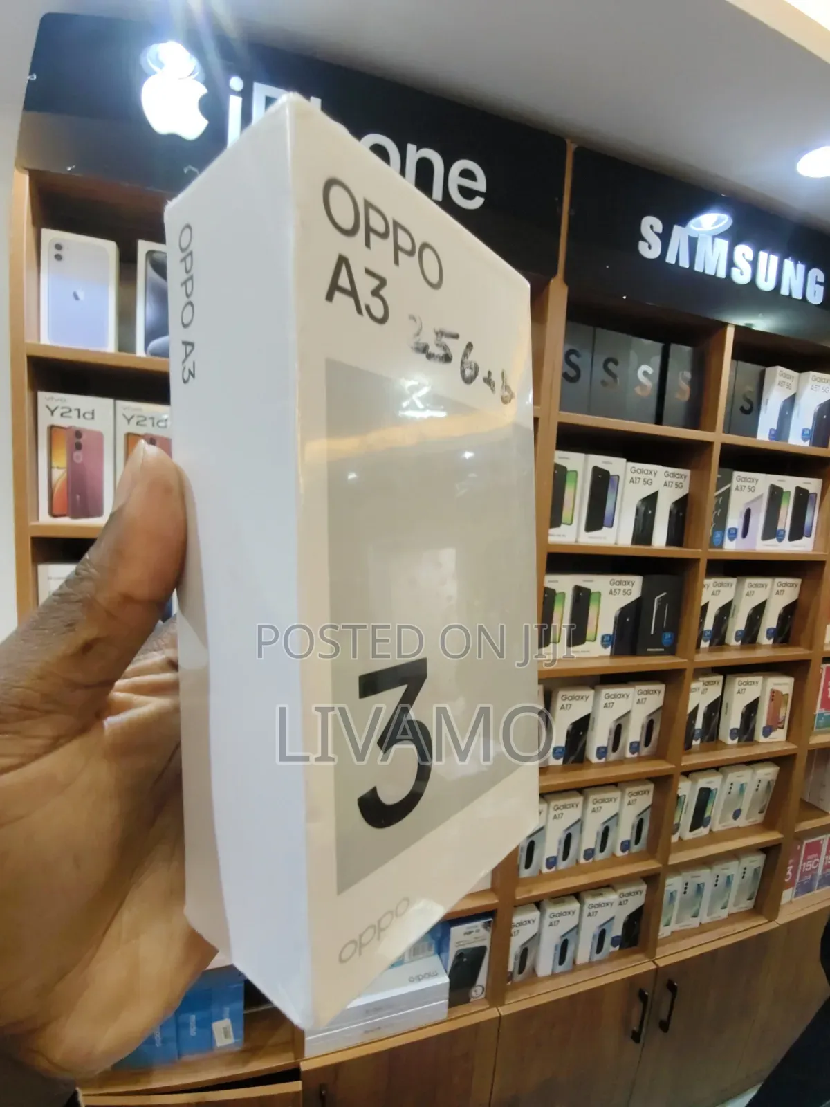 New Oppo A3 128 GB Black