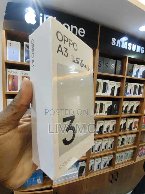New Oppo A3 128 GB Black
