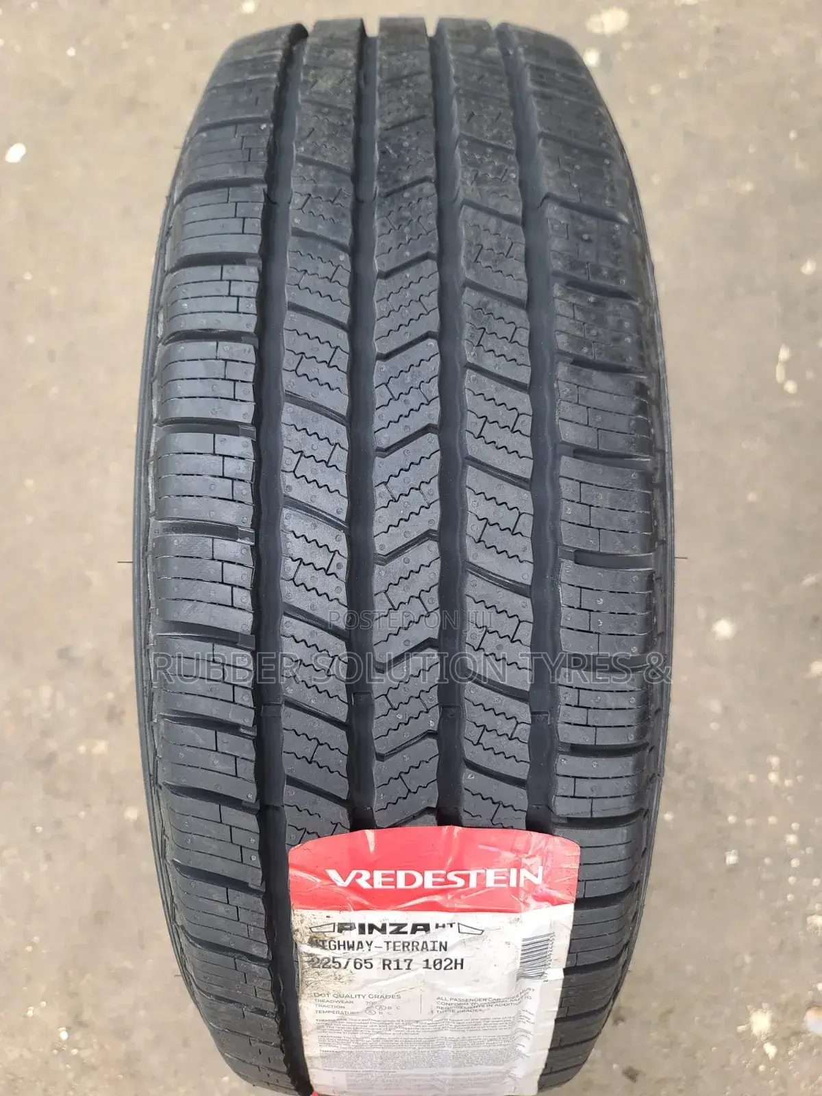 225/65 R17 Vredestein Tyres 102h Pinza H/T Highway