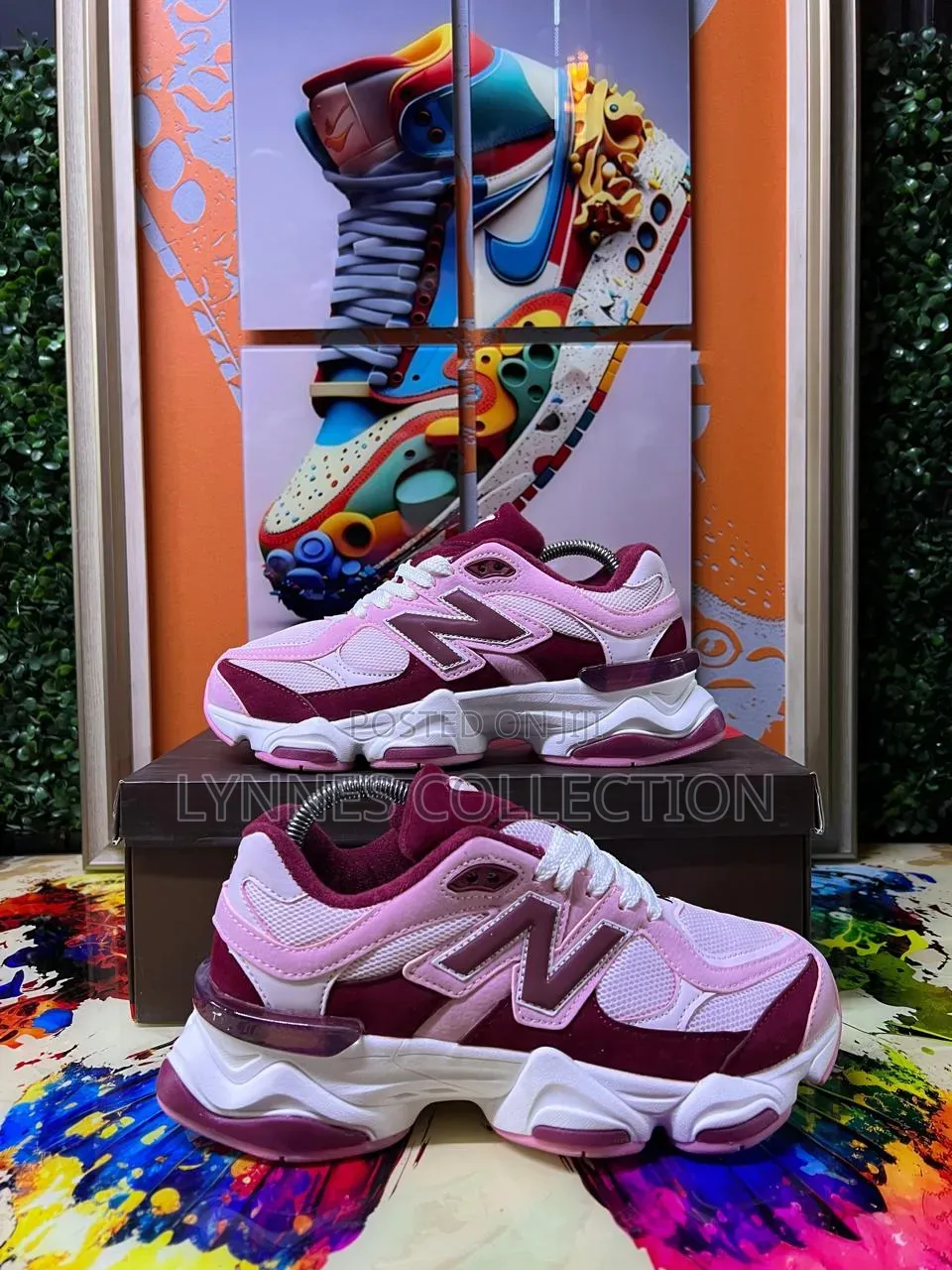 New Balance 9060 Pink Sneakers