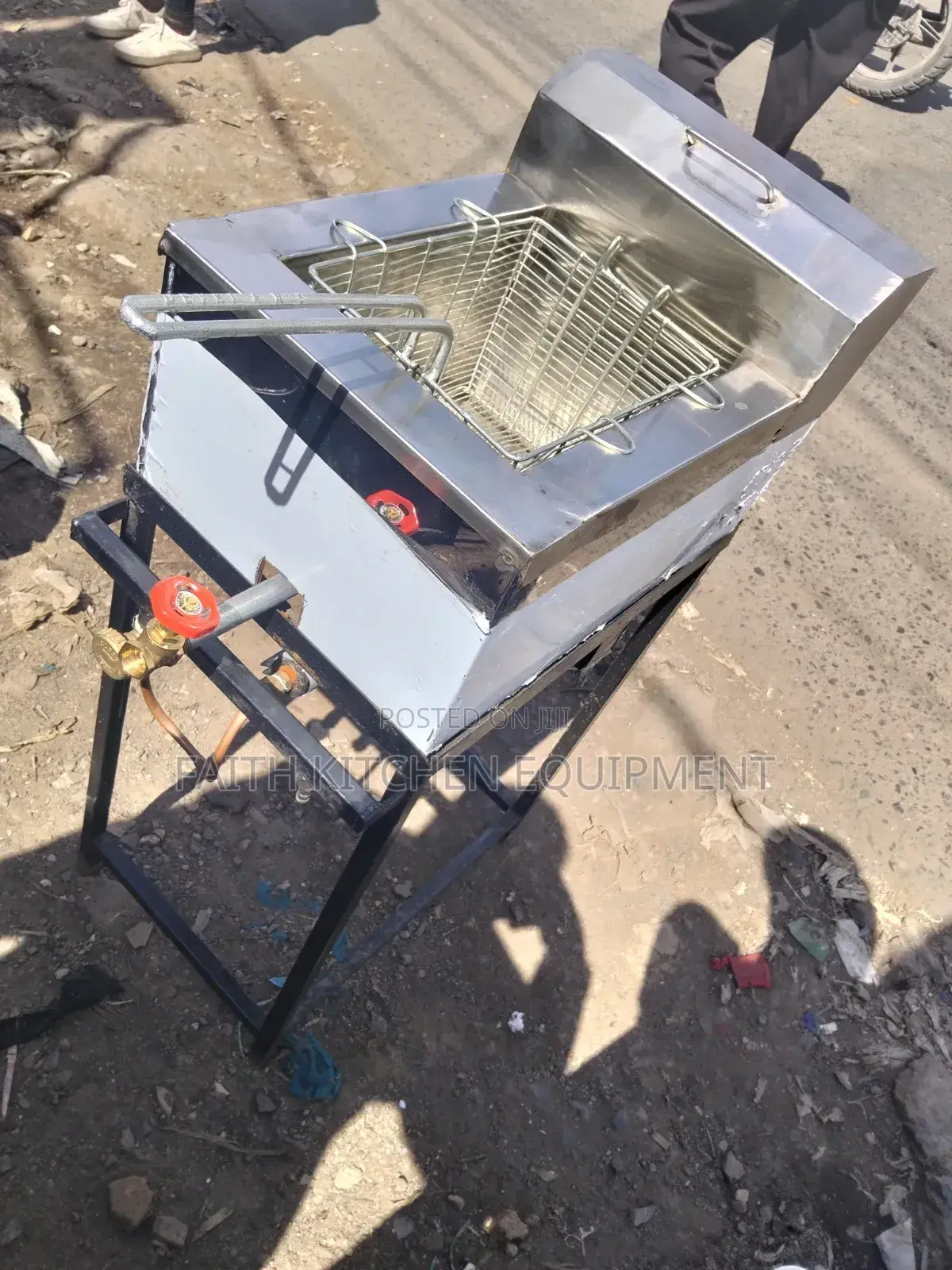 Single Gas Fryer
