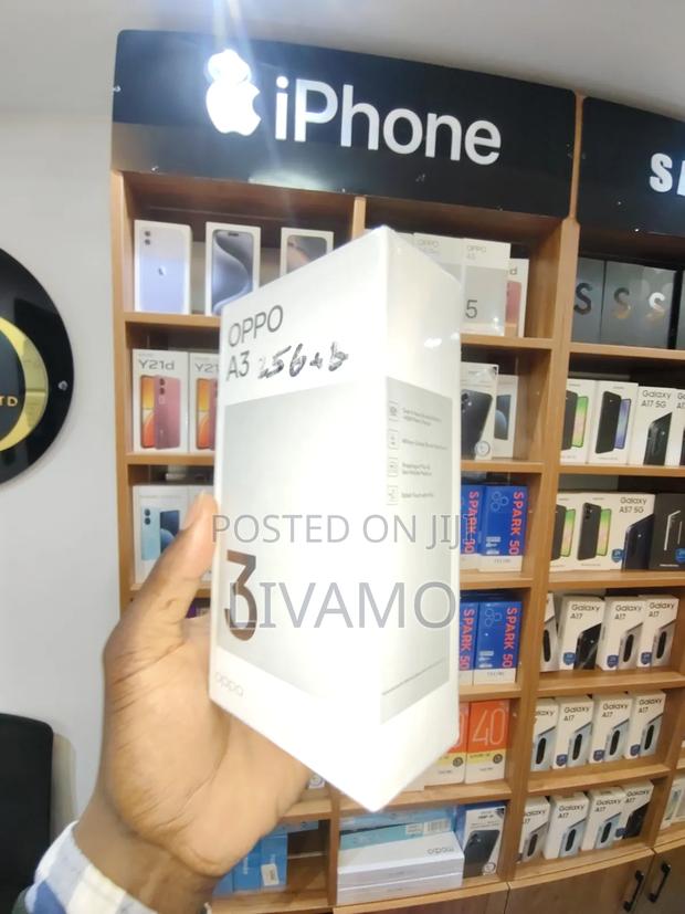 New Oppo A3 256 GB Silver