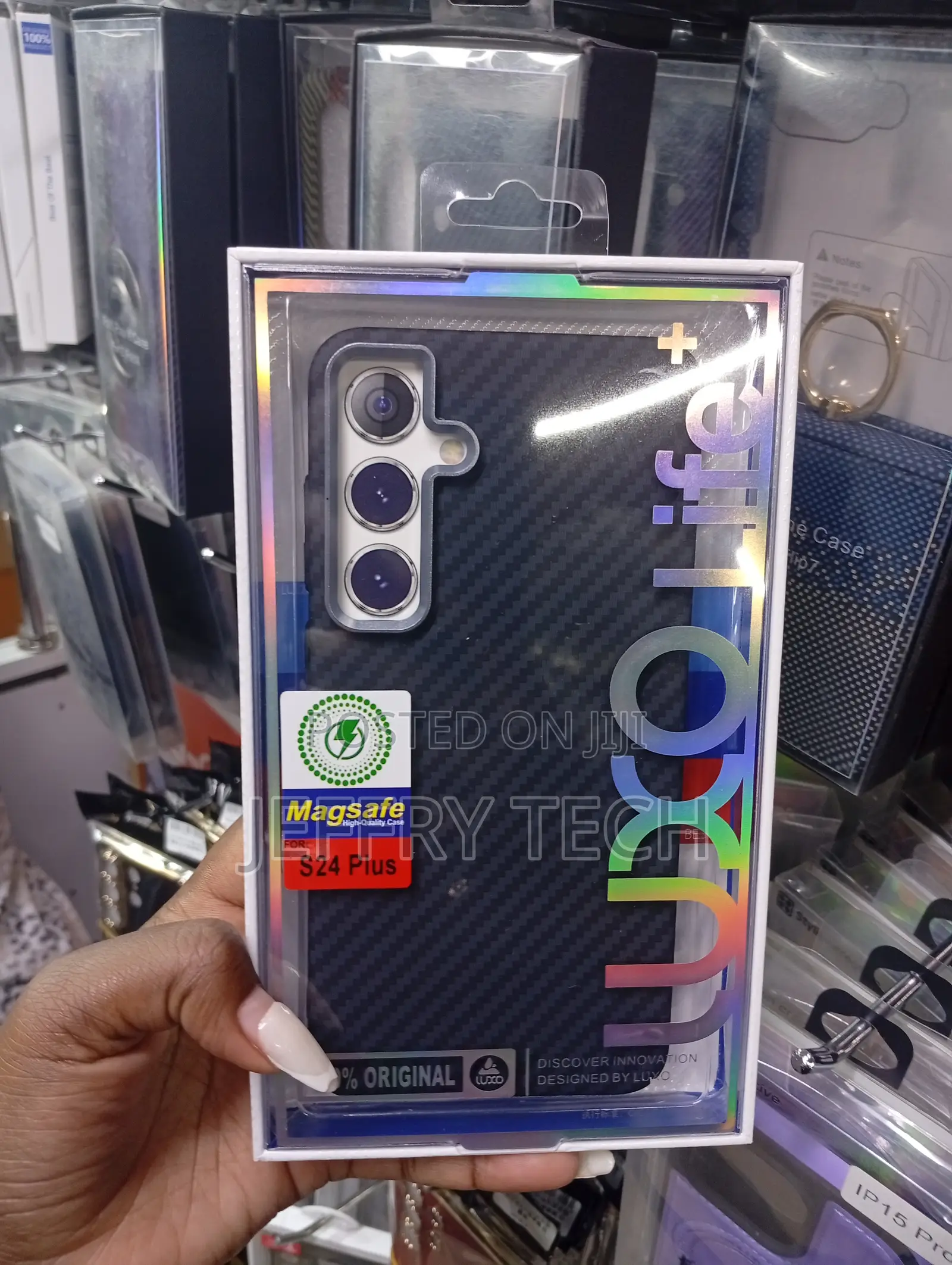 Samsung Galaxy S24 Plus Comfortable, Non-Slip Grip Case