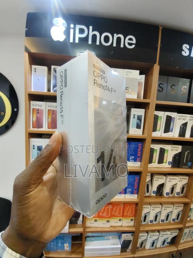 New Oppo Reno14 F 512 GB Gray