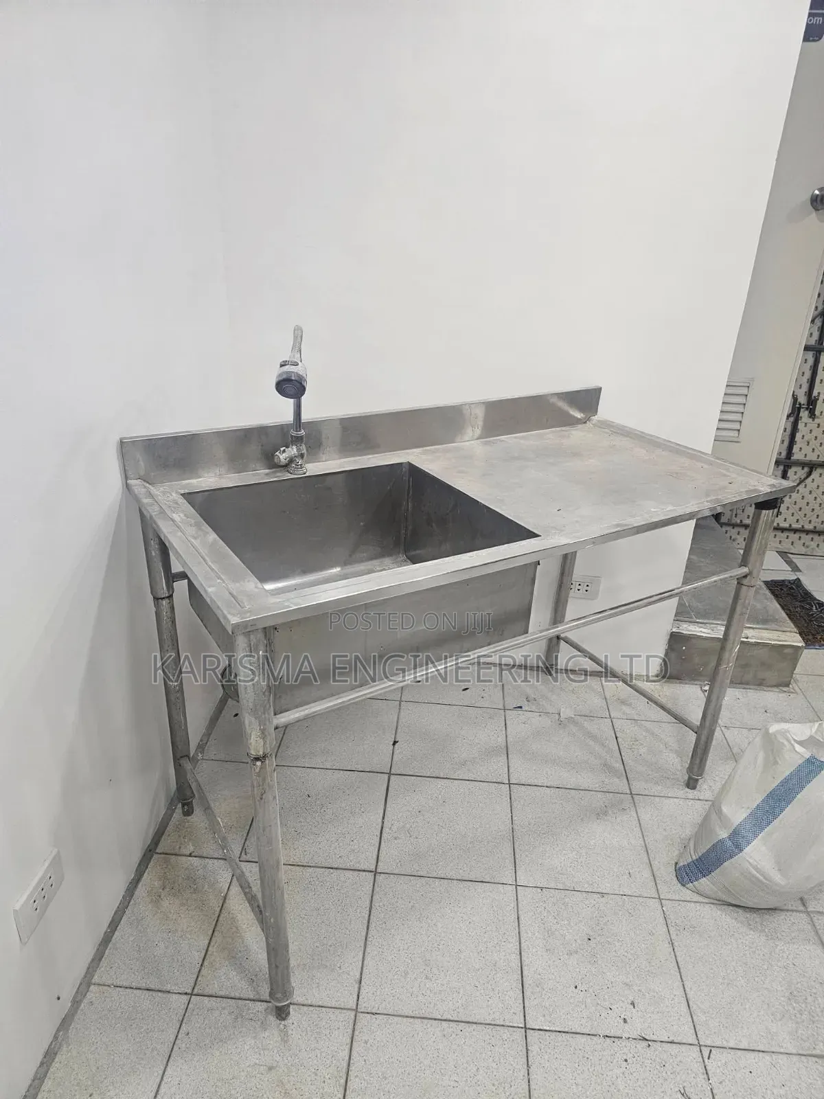 Commercial Stainless Steel Prep Sink