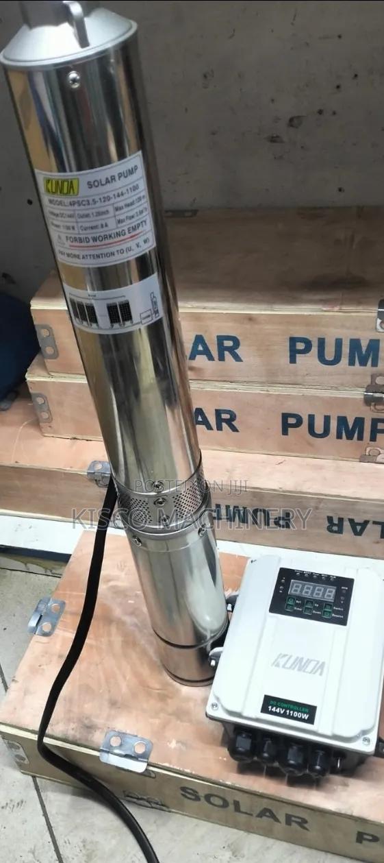 Heavy Duty 1500w 120m Kunda Submersible Solar Water Pump (144v)