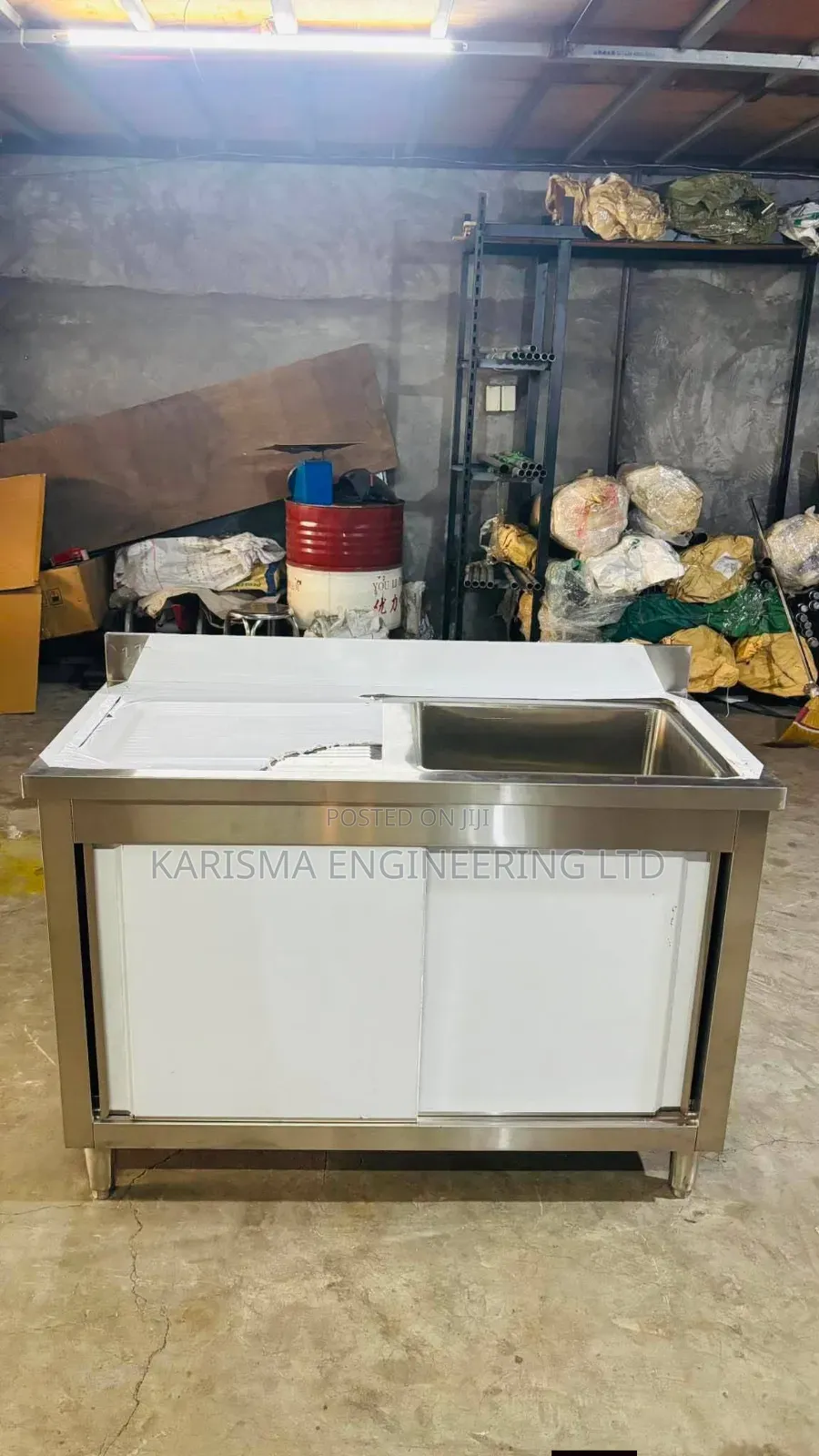 Commercial Stainless Steel Sink