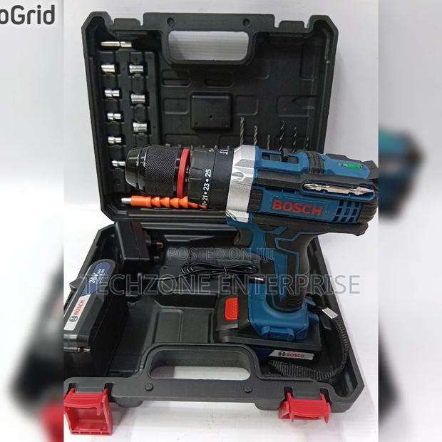 Bosch Cordless Drill Metal Chuck 36v Packed With Brister Case