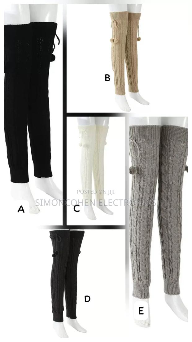 Knitted Thick Leg Warmers