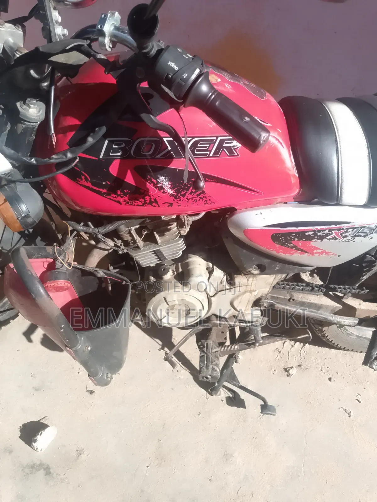 Bajaj Boxer 150 UG 2021 Red