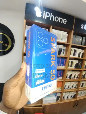New Tecno Spark 50 128 GB Gray