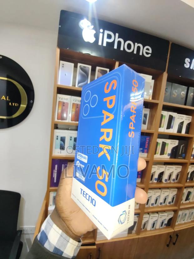 New Tecno Spark 50 128 GB Gray - thumbnail 2