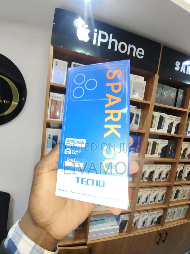 New Tecno Spark 50 128 GB Gray - thumbnail 4