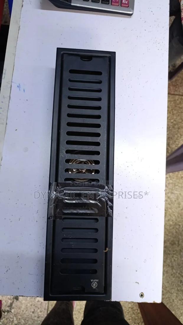 Black 40 Cm Floor Drain
