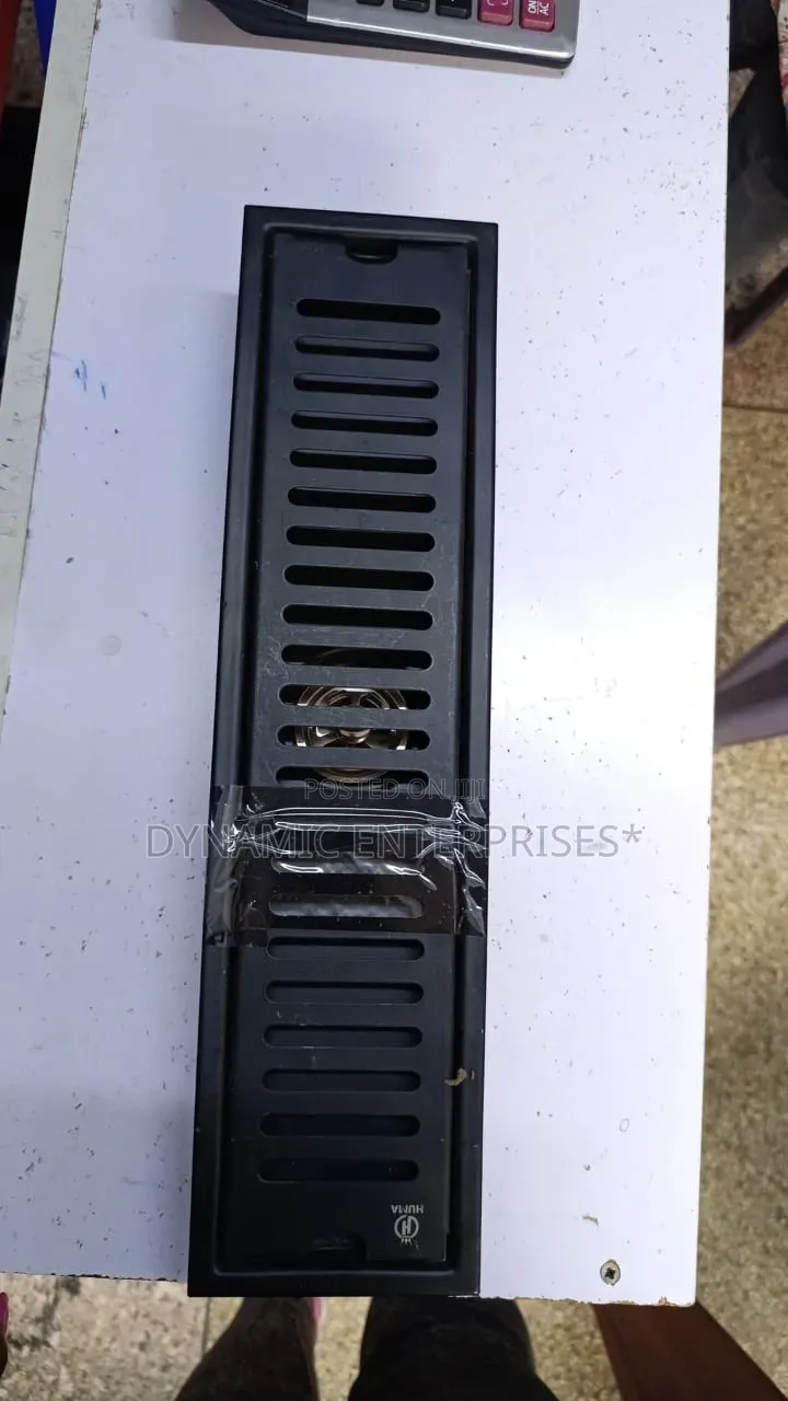 Black 40 Cm Floor Drain
