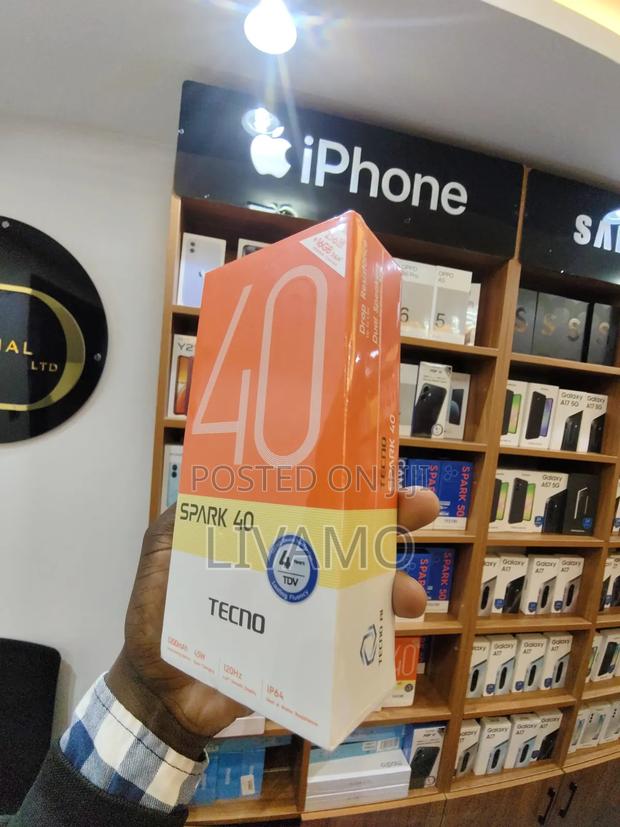 New Tecno Spark 40 256 GB Blue