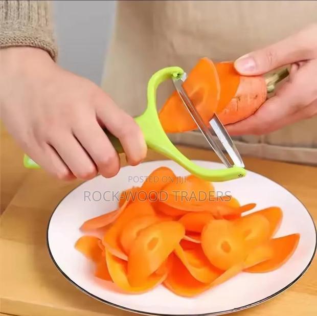 Stainless Steel Peeler With Plastic Handle 6pcs