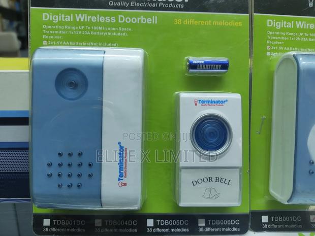 Terminator Digital Wireless Doorbell Tdb004dc - thumbnail 2