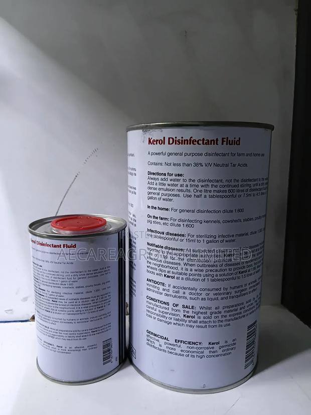 Kerol Disinfectant Fluid 250ml, 1litre - thumbnail 5
