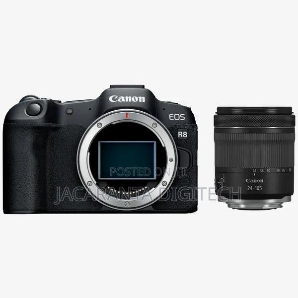 Canon Eos R8 Mirrorless Camera With Rf 24-105mm F4-7.1 Is STM Lens