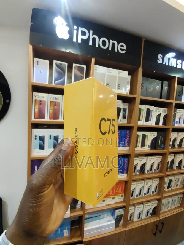 New Realme C75 128 GB Gold