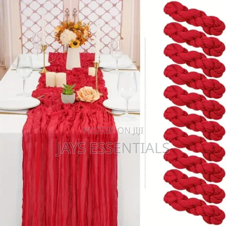 Cheese Cloth Table Runner