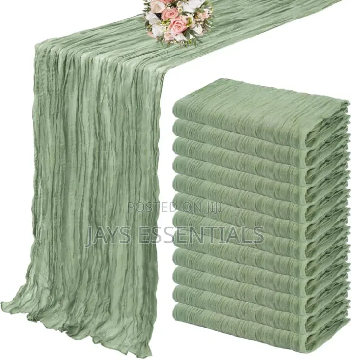 Cheese Cloth Table Runner