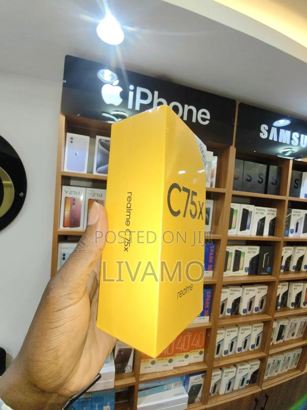 New Realme C75x 128 GB Gray