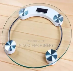 Digital Personal Bathroom Scale/Round Shape - 180kg Personal Scale